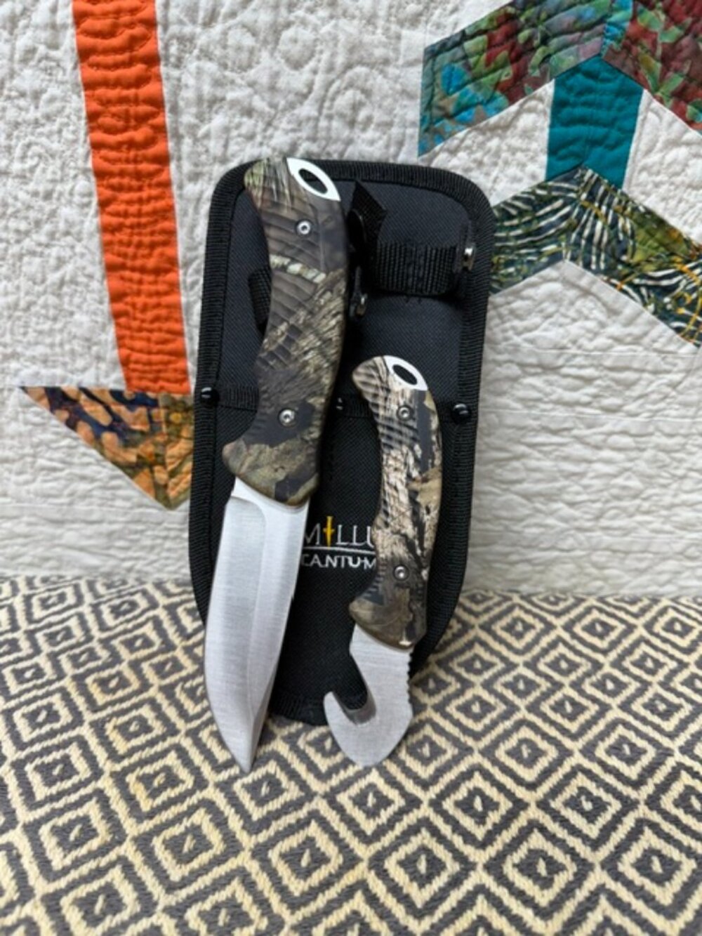 Camilus Titanium Fixed Blade Knife Set